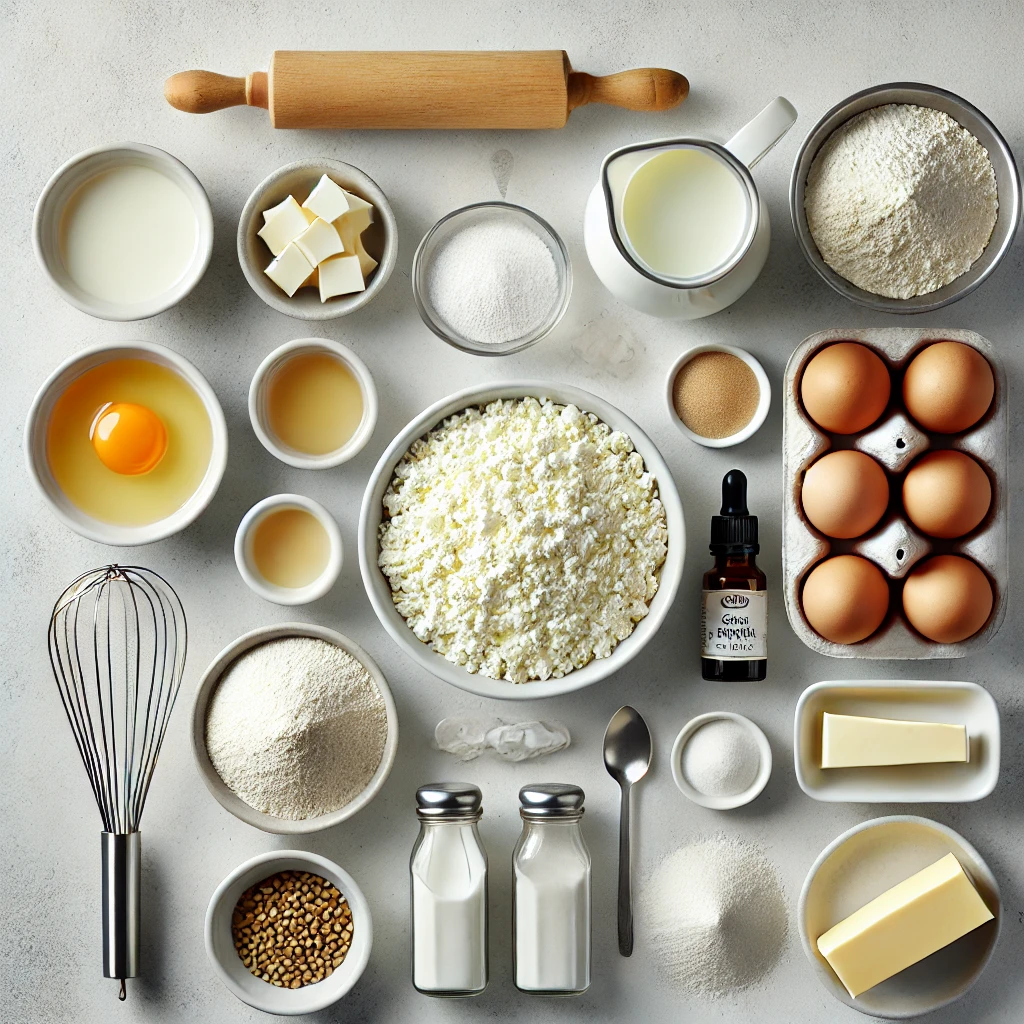 cottage cheese pancake Ingredients